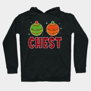 Funny Chest Nuts Couples Christmas Chestnuts Hoodie